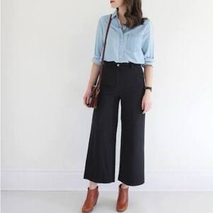 Everlane The Wide Leg Crop Pants